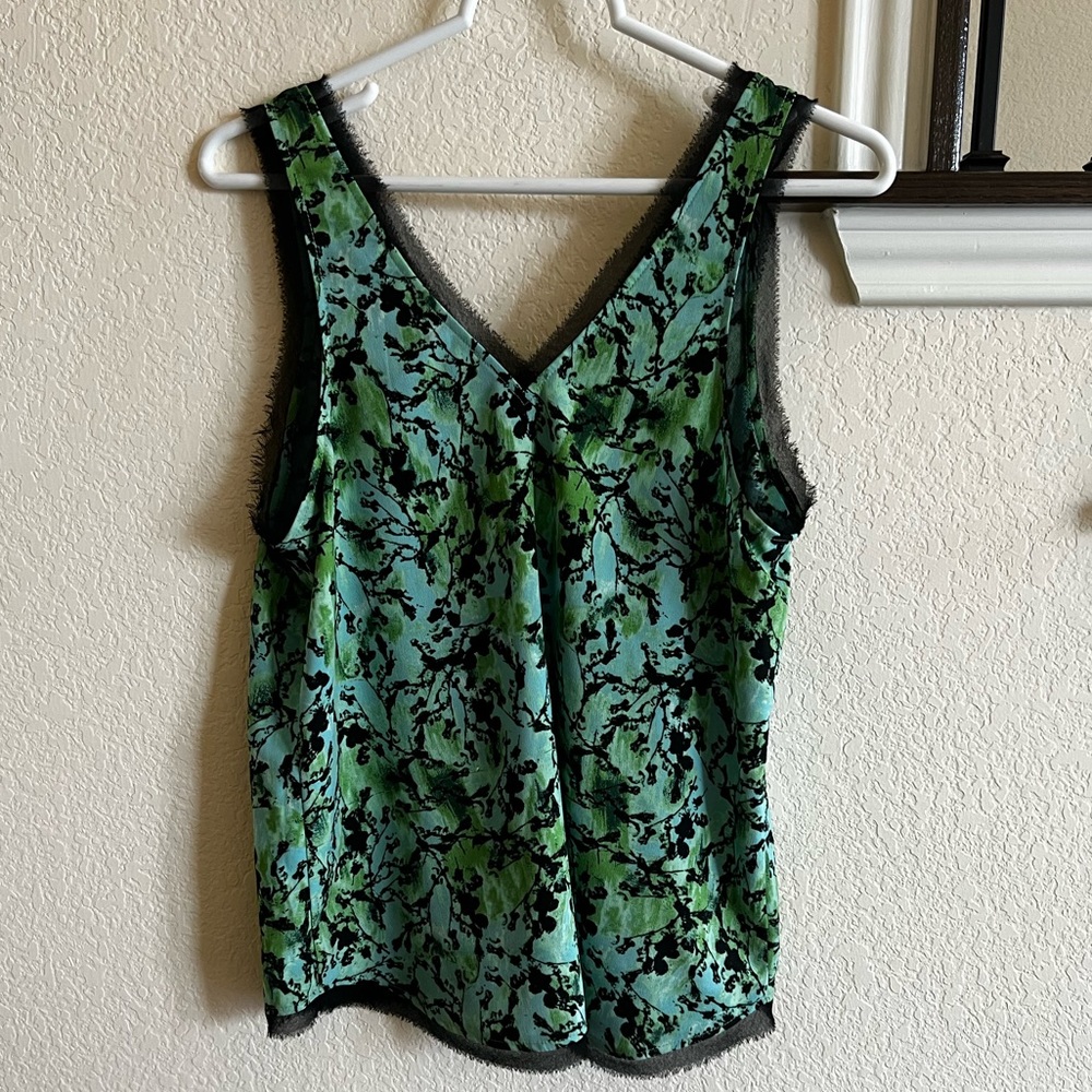Avant Garde black and green top.